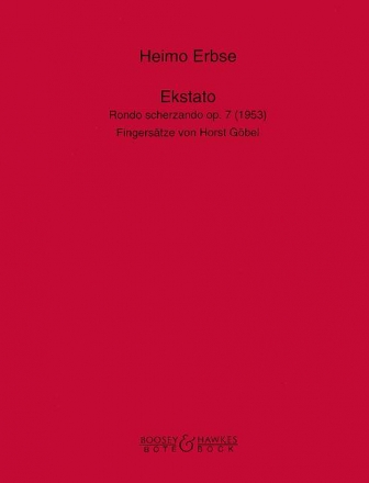 Ekstato, Rondo Scherzando op. 7 Klavier