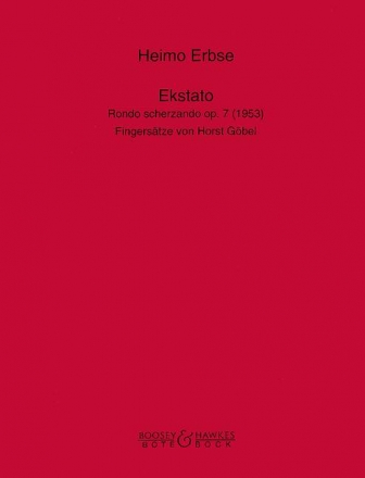 Ekstato, Rondo Scherzando op. 7 Klavier