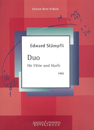 Duo fr Flte und Harfe Partitur und Stimme