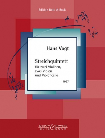 Streichquintett 2 Violinen, 2 Violen und Violoncello Partitur und Stimmen