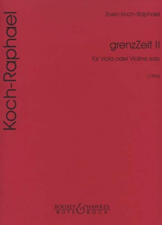 grenzZeit II Viola (Violine)