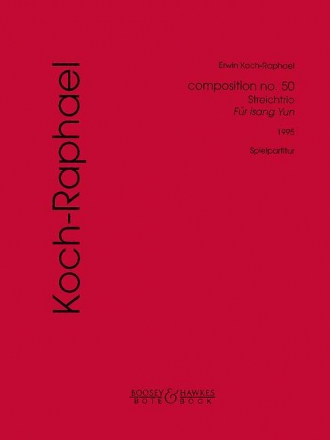 composition no.50 Violine, Viola und Violoncello Spielpartitur