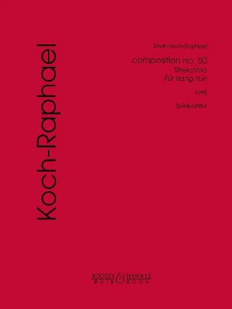 composition no.50 Violine, Viola und Violoncello Spielpartitur