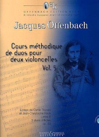 Cours mthodique de Duos op.53 vol.5 (+CD) fr 2 Violoncelli