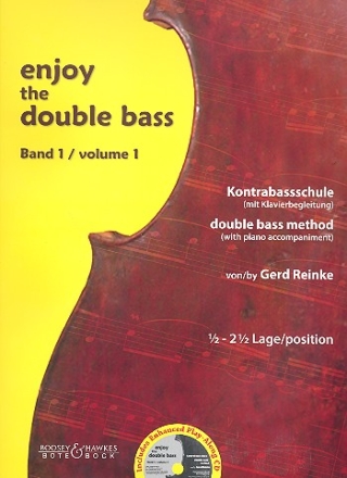 Enjoy the Double Bass vol.1 (+CD-ROM) (mit Klavierbegleitung zum Ausdrucken) 