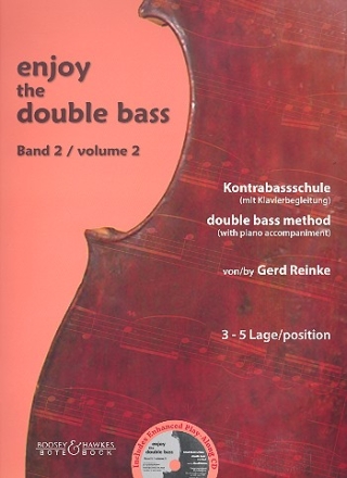 Enjoy the Double Bass vol.2 (+CD-ROM) (mit Klavierbegleitung zum Ausdrucken) 