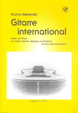 Gitarre international fr 1-2 Gitarren Spielpartitur