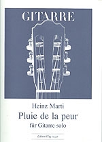 Marti, Heinz Pluie de la peur Gitarre