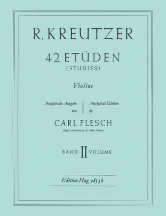 42 Etden Band 2 fr Violine