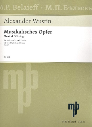 Musikalisches Opfer fr Violoncello und Klavier