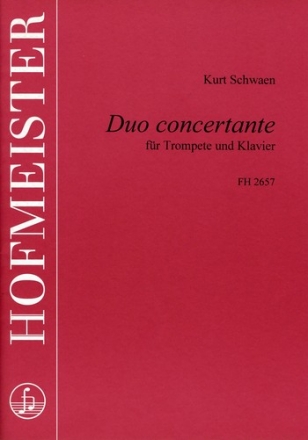 Duo concertante fr Trompete und Klavier
