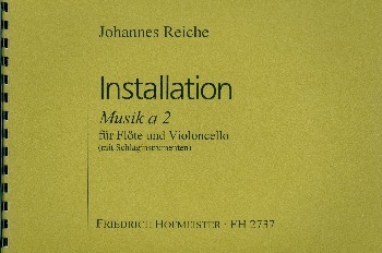 Installationen fr Flte und Violoncello