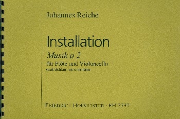 Installationen fr Flte und Violoncello