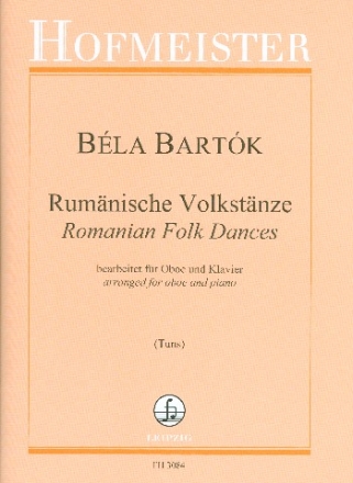 Rumnische Volkstnze fr Oboe und Klavier