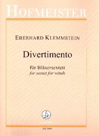 Divertimento fr Bassklarinette, Horn und Fagott Partitur und Stimmen