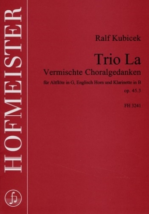 Trio La fr Altflte in G, Englischhorn und Klarinette