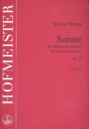 Sonate op.25 fr Oboe und Klavier