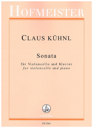 Khnl, Claus, Sonata fr Violoncello, Klavier