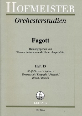 Orchesterstudien Fagott Band 15