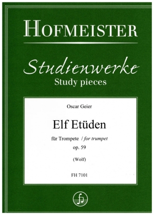 11 Etden, op.59 fr Trompete