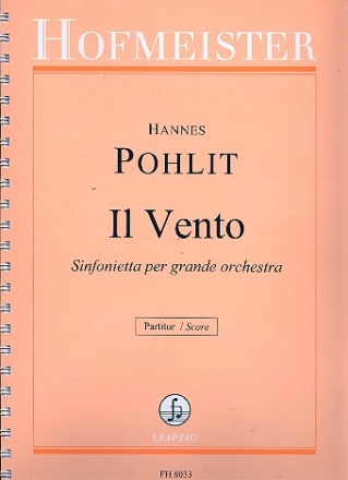 Il vento fr Orchester Partitur