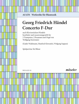 Concerto F-Dur 2 Trompeten, 2 Posaunen und Orgel