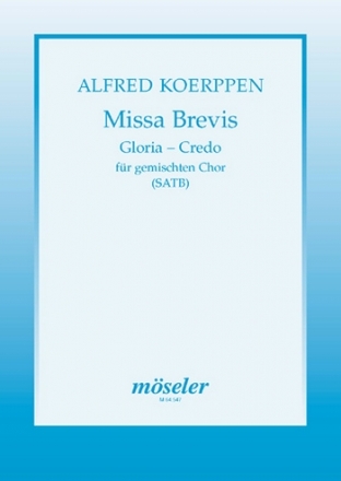 Missa brevis fr gem Chor a cappella Singpartitur