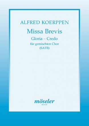 Missa brevis fr gem Chor a cappella Singpartitur