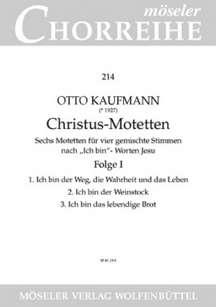 Christus-Motetten Heft 1 gemischter Chor (SATB) Chorpartitur