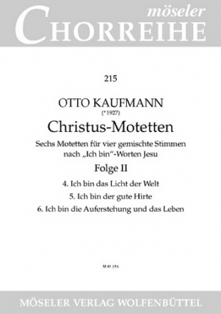 Christus-Motetten Heft 2 gemischter Chor (SATB) Chorpartitur