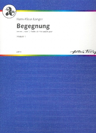 Begegnung fr Sopran (Tenor) und Klavier Partitur