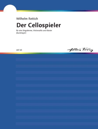 Der Cellospieler op.39 fr Singstimme mit Violoncello und Klavier