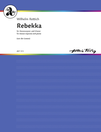 Rebekka op. 69 Nr.3 voor mezzosoprano en piano