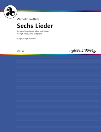 Sechs Lieder op. 176 fr hohe Stimme, Bratsche und Klavier