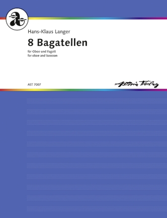 Langer, Hans-Klaus Acht Bagatellen fr Oboe und Fagott