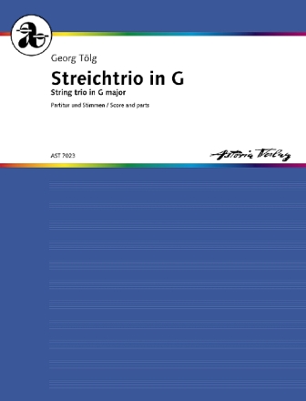 Tlg, Georg Streichtrio in G fr Violine, Viola, Violoncello
