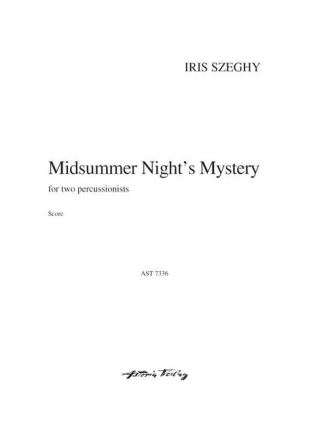 A Midsummer Night's Mystery for two percussionists Schlagzeug