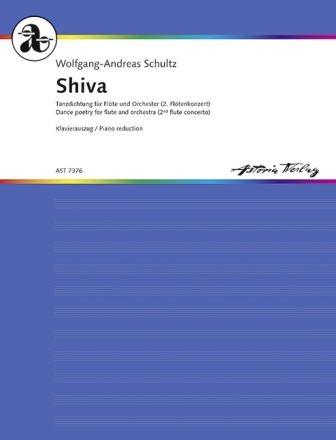 Shiva (Tanzdichtung) fr Flte und Orchester Klavierauszug mit Solostimme