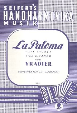 La Paloma fr Handharmonika (mit Text)