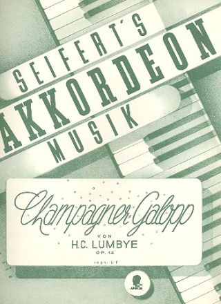 Champagner-Galopp op.14 fr Akkordeon