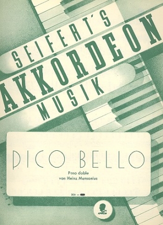 Pico Bello fr Akkordeon Einzelausgabe