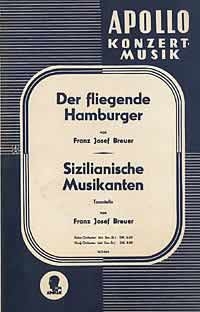 Der fliegende Hamburger / Sizilianische Musikanten fr Salonorchester