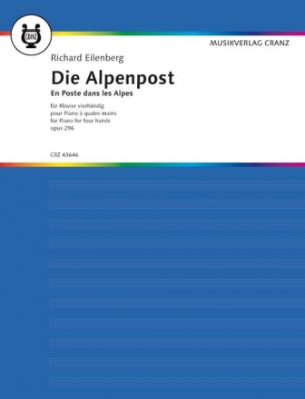 Die Alpenpost op. 296 fr Klavier 4-hndig