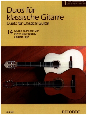 Duos fr klassische Gitarre Band 1 fr 2 Gitarren Spielpartitur