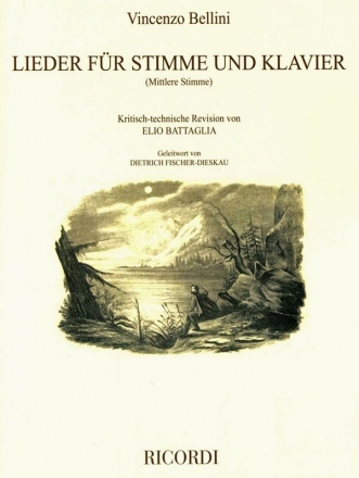 Lieder fr Gesang (mittel) und Klavier (it)