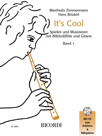 It's cool - Spielen und musizieren Band 1 fr Altblockflte und Gitarre Partitur und Stimmen