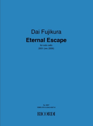 Dai Fujikura, Eternal Escape cello Buch