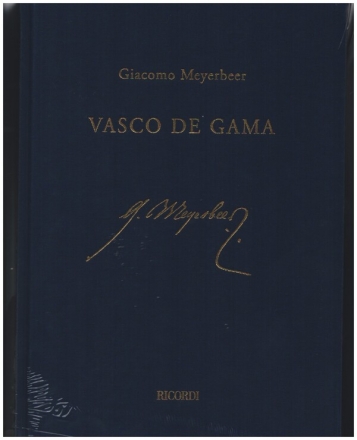 Werkausgabe Abteilung Vasco de Gama Partitur und kritischer Bericht,  gebunden