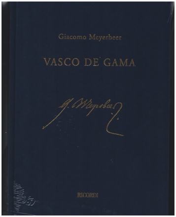 Werkausgabe Abteilung Vasco de Gama Partitur und kritischer Bericht,  gebunden