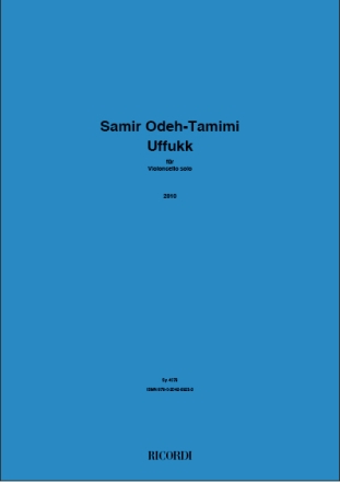 Samir Odeh-Tamimi, Uffukk Cello Partitur